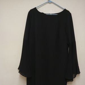 Women Plus Size Calvin Klein Black Dress 18w